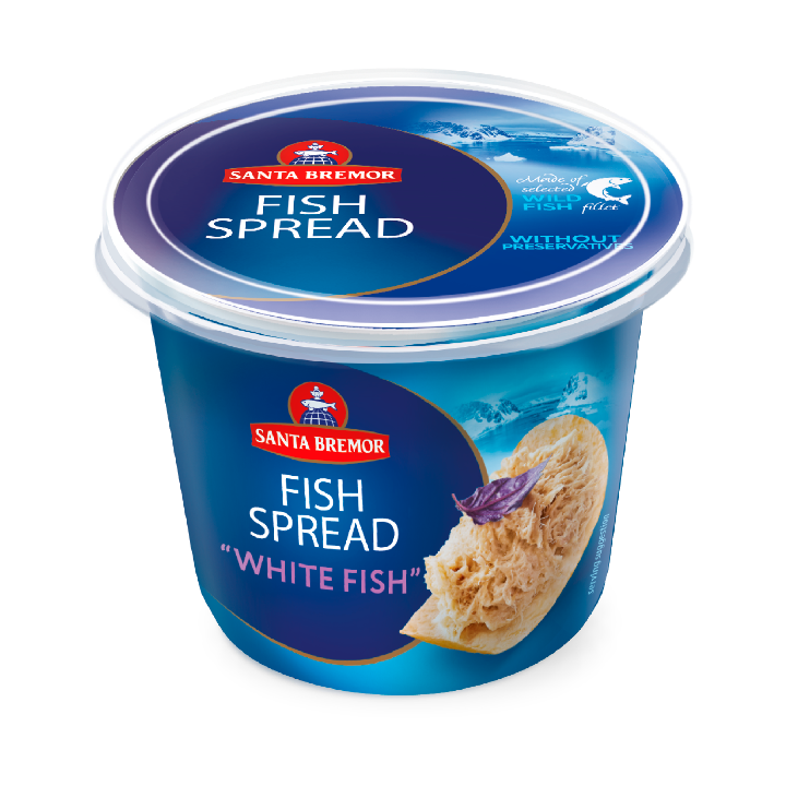 Cod fish fillet spread "Atlantic fish" "White fish"